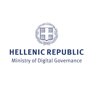 Hellenic Republic Ministry of Digital Governance Logo